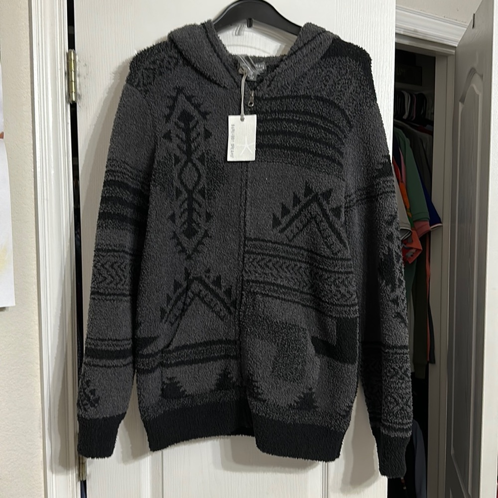 Barefoot Dreams by Cozy Chic Mens Lounge Hoodie
